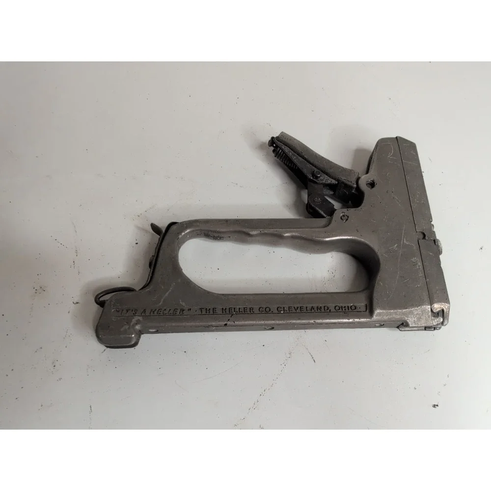 Vintage Lot Of 2 HELLER Bell System Staplers Tacker Brooklyn, NY USA MADE